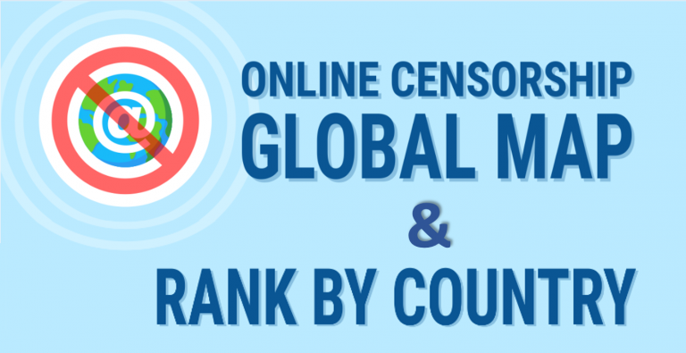 Censura online: una mappa globale delle restrizioni (infografica)