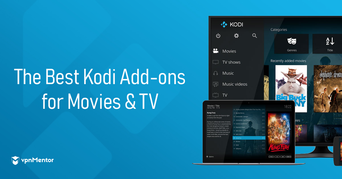 I 15 migliori add on per Kodi per film, TV, etc., del 2023