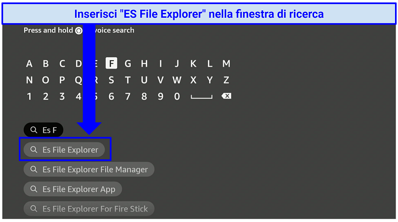 A screenshot showing ES File Explorer is available on Amazon Appstore