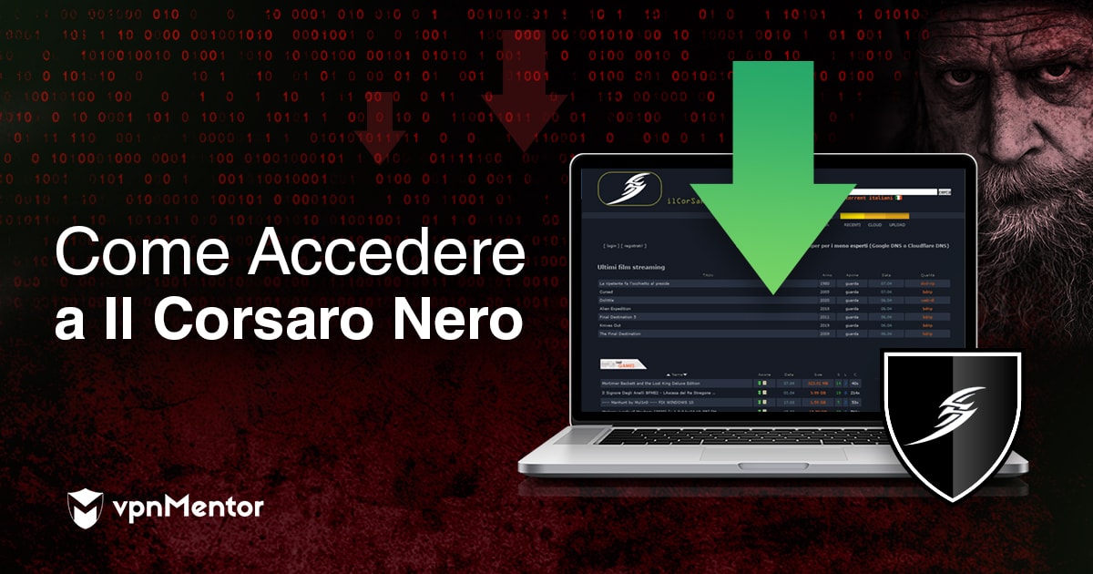 Il Corsaro Nero: accesso e download dal nuovo indirizzo 2022
