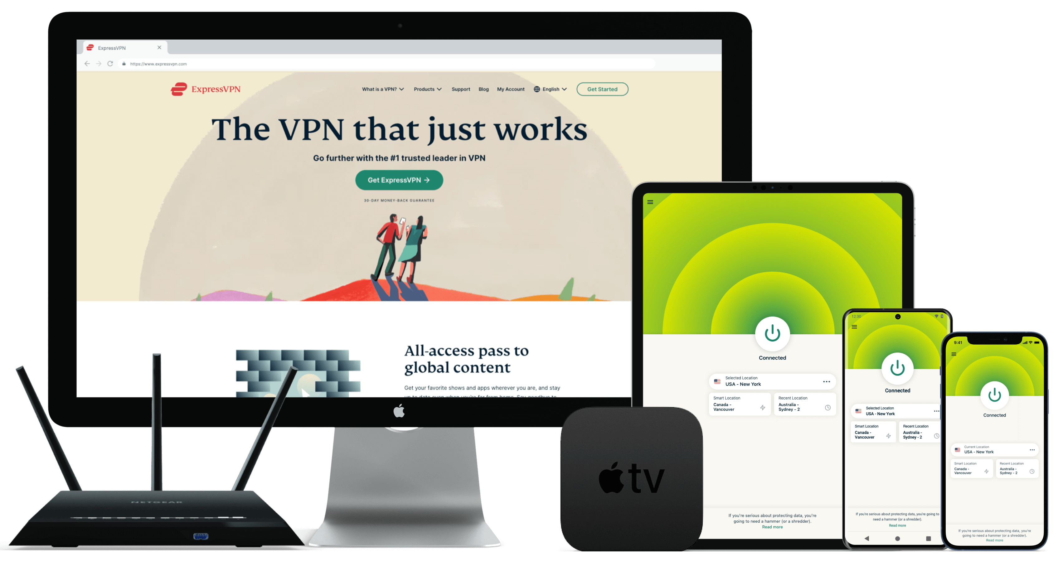 ExpressVPN devices