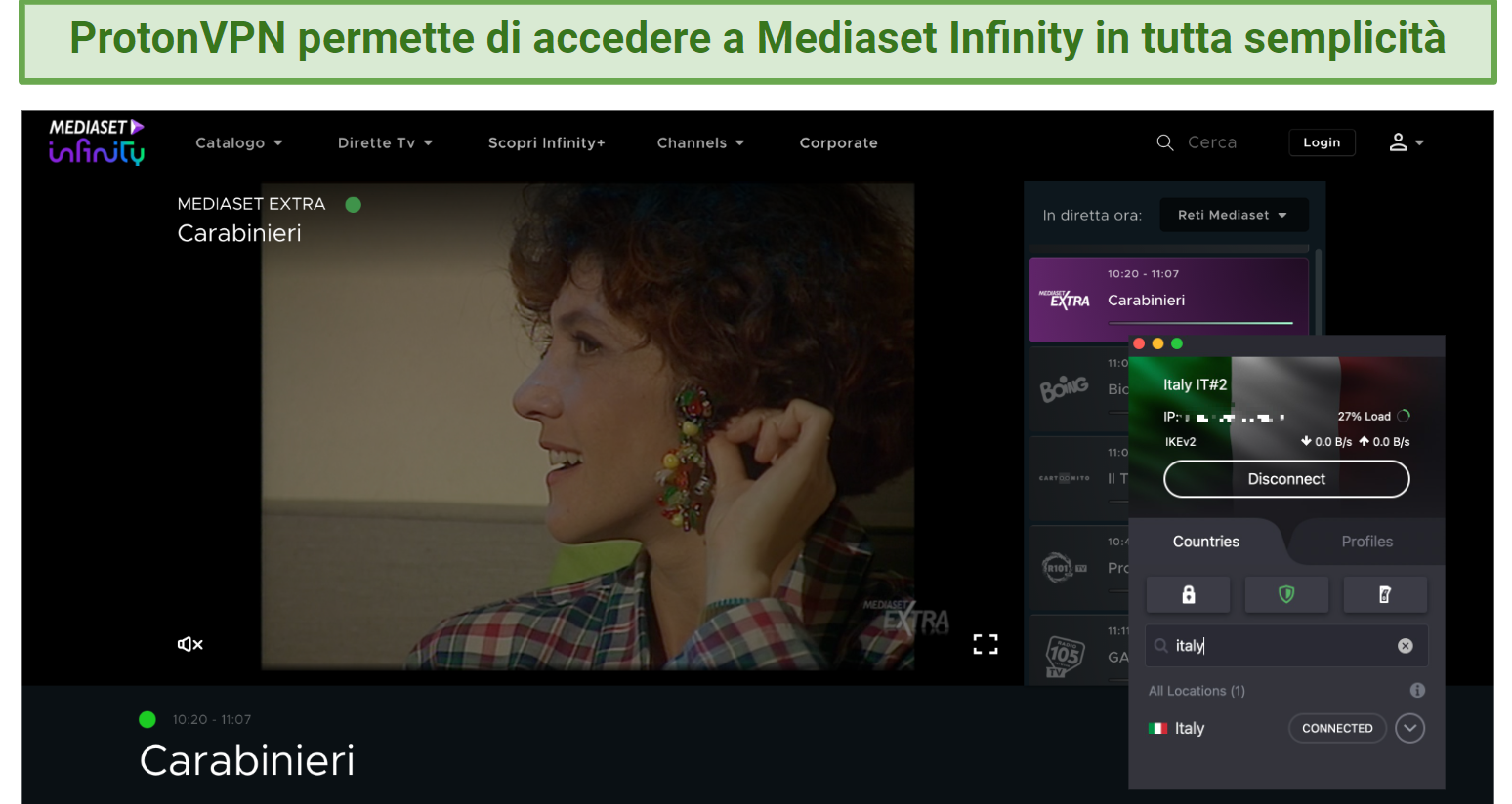 Come Guardare Mediaset Infinity Fuori Dall'Italia Nel 2023